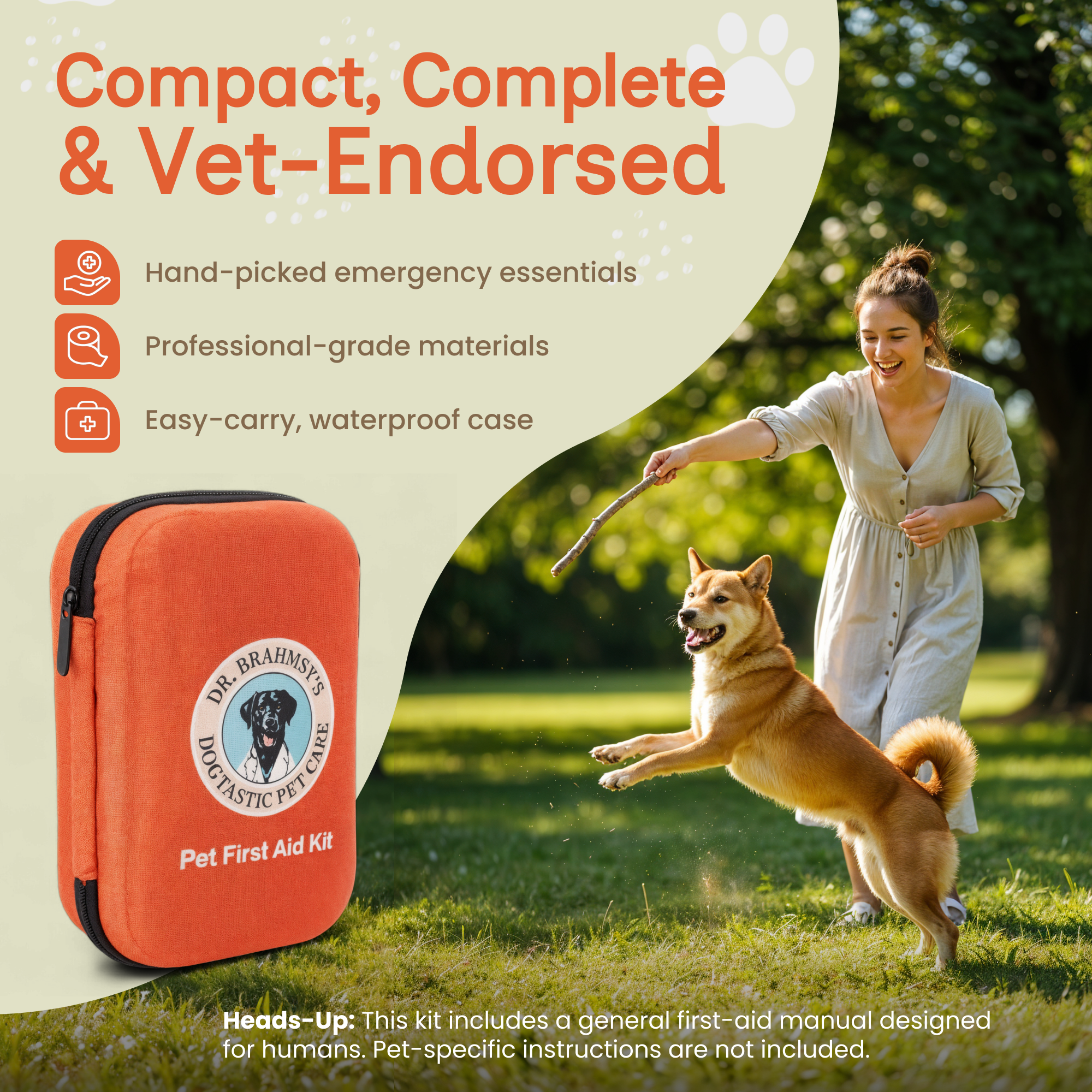 Dr. Brahmsy's Dogtastic Pet First Aid Kit