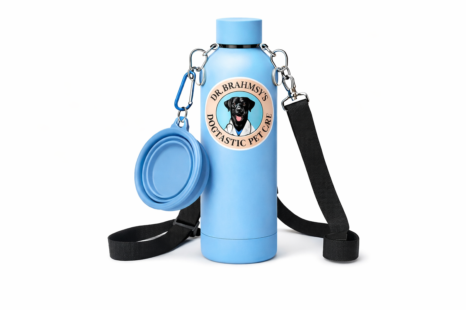 Dr. Brahmsy's Dogtastic Water Bottle - Preorder for $5 off and free shipping