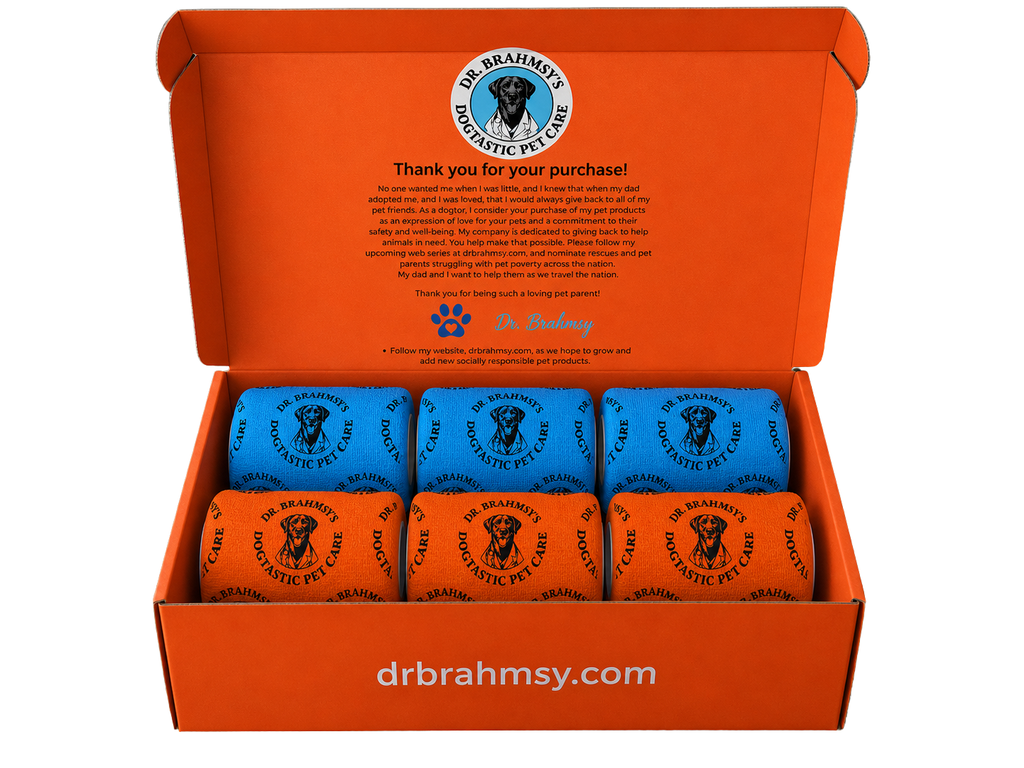 Dr. Brahmsy's Dogtastic Elastic Bandages — Coming July 2026!